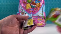 Shopkins Surprise Backpack | Puppy In My Pocket Toy Review | PSToyReviews