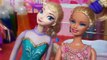 Elsya and Annya Bath Time Barbie Day Spa Rainbow Soap Dolls Frozen Anna Elsa Toddlers Toys In Action