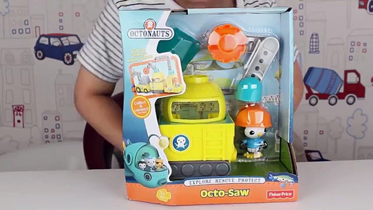 Octonauts Octo Crane & Tweak, Octo Saw & Peso Toy video for Kids by Hitzh Toys