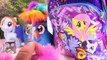 GIANT Lego Head Play-Doh Rainbow Dash Makeover + Surprise Toys Spongebob Choco Egg by HobbyKidsTV