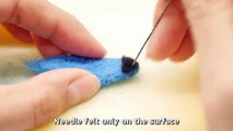 Needle Felted Stitch Tutorial - Giveaway [CLOSED]