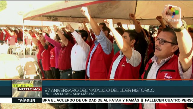 El Salvador: conmemoran 87 años del natalicio de Schafik Hándal