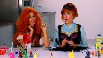 Anna vs Merida Eat It Or Wear It Challenge. DisneyToysFan.