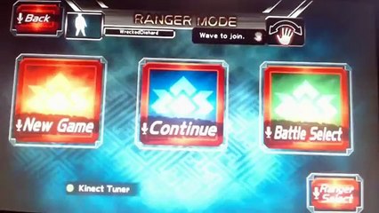Power Rangers Super Samurai (Xbox Kinect), featuring the Red Ranger!