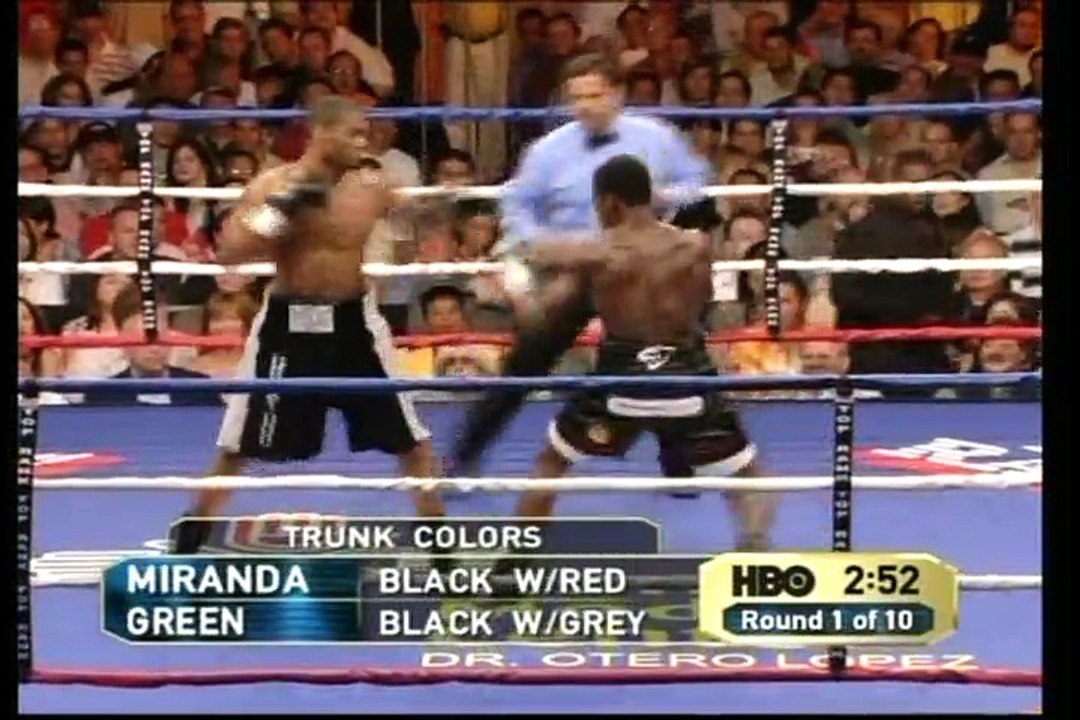Allan Green vs Edison Miranda (03-03-2007) Full Fight
