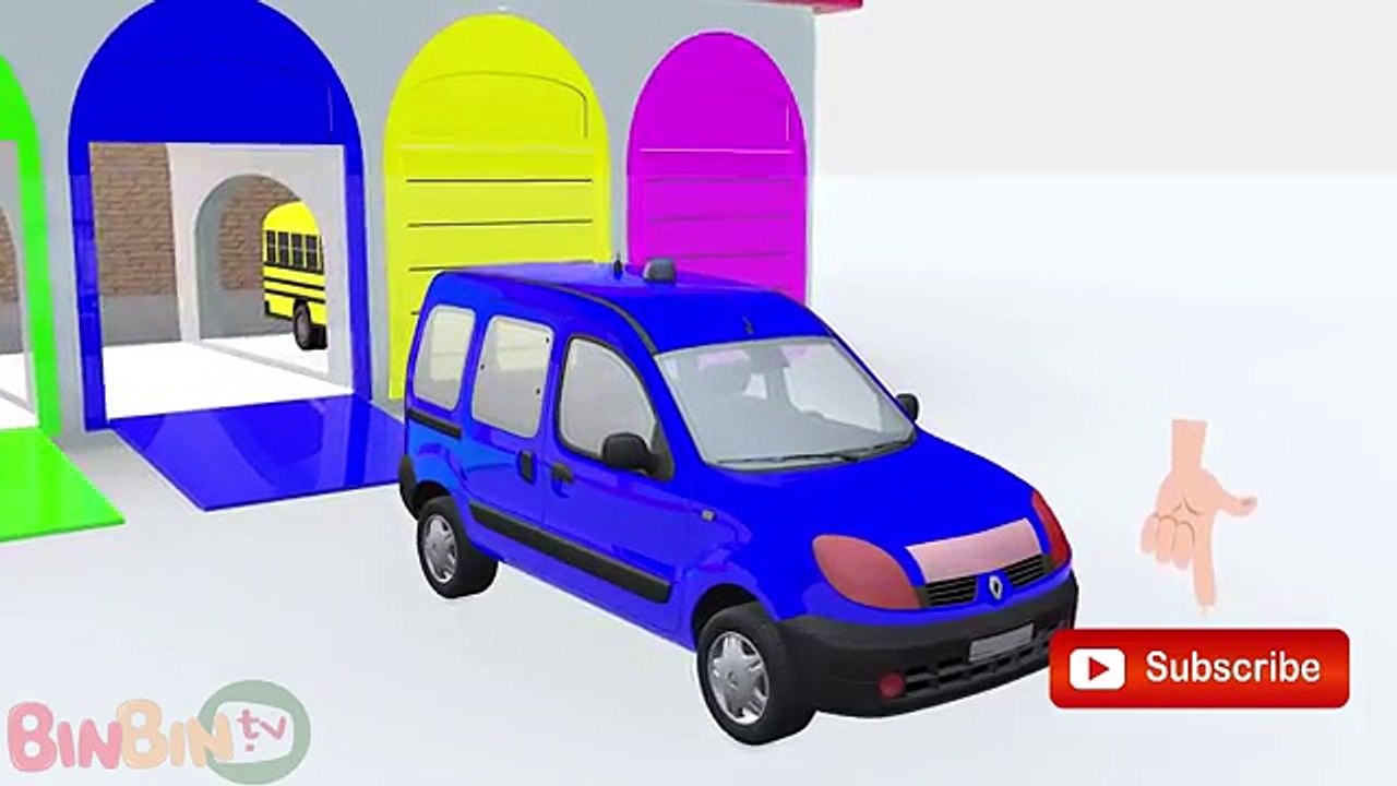 Haunted House Learn Colors 3D | Toddlers Scary Monster Truck | Learn Color Street Vehicles For Kids