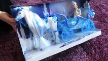 NEW Beautiful Ice Princess Glowing Horse Carriage - Barbie Frozen like Doll