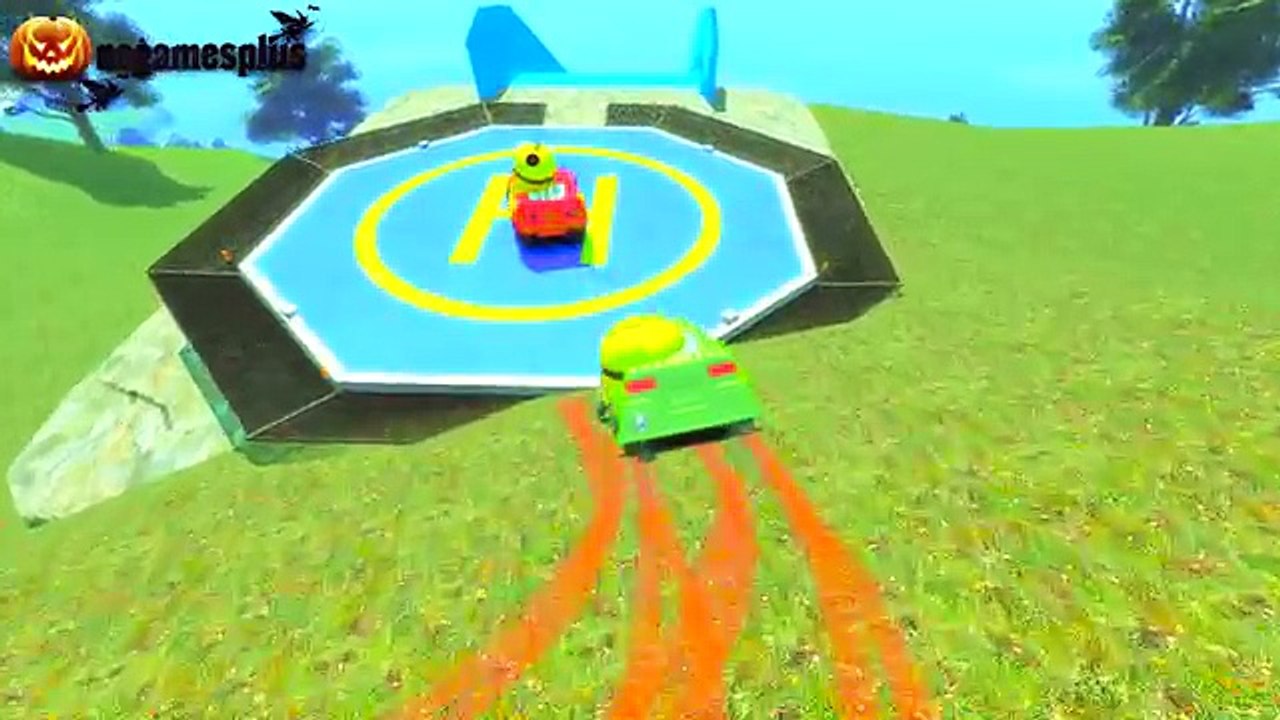 Disney Cars & Minions Lightning McQueen Komodo Children Songs Nursery Rhymes