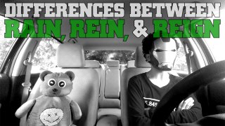 The Differences Between Rain, Rein, & Reign : Homonyms & Homophones