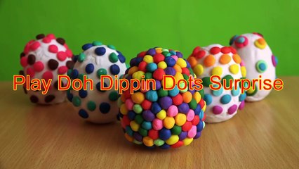 Download Video: Play Doh Dippin Dots Surprise Toys for Kids - Play Doh Kinder Surprise Eggs Unboxing