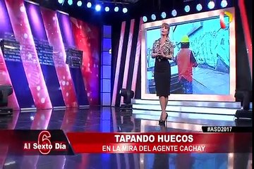Tapando huecos: en la mira del agente 'Cachay'