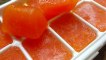 Papaya ice cubes to remove dark spots & pimples in 3 days, open pores, skin whitening,suntan