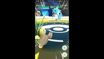 Pokémon GO Gym Battles Level 4 Gym Charmander Growlithe Vulpix Golem Lapras & more