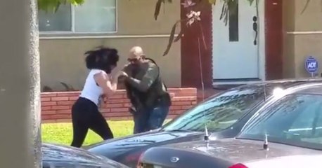 Overly Aggressive Cop Grabs Woman's Phone And Smashes It