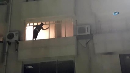 Gece Yarası Canını Hiçe Sayıp Böyle Temizlik Yaptı