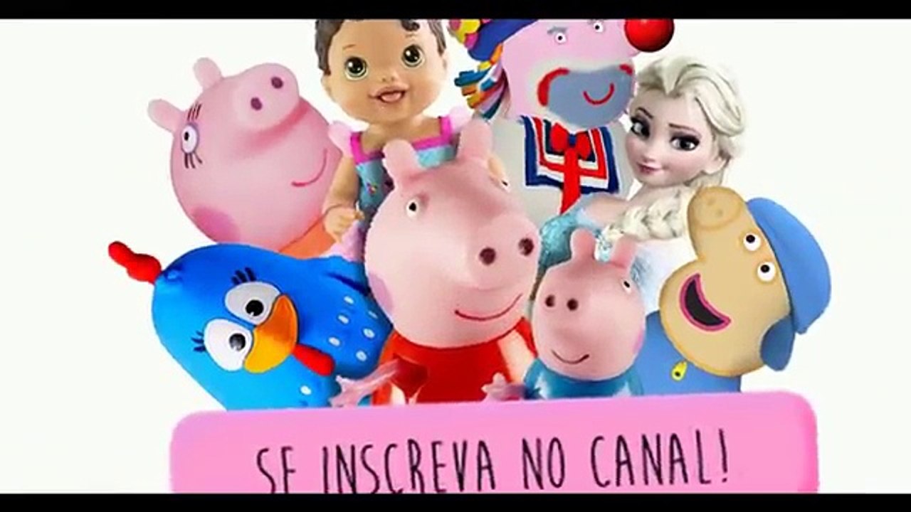 Peppa Pig M&Ms disco voador George Pig Spider man totoykids Monica pintinho amarelinho