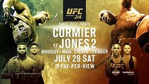 UFC 214 Daniel Cormier vs Jon Jones 2 Weigh-in Recap