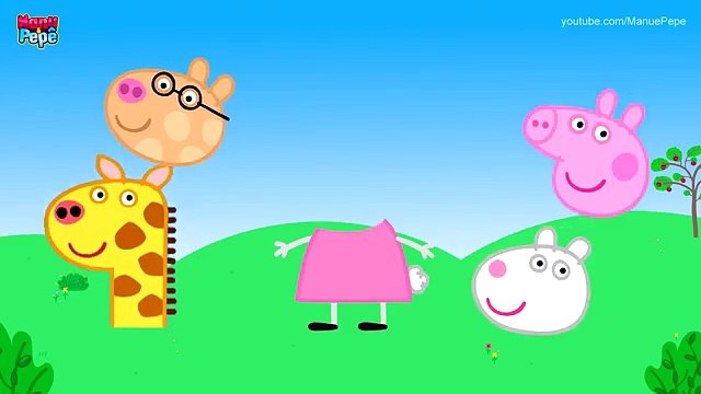 Cabeças Trocadas Peppa Pig Suzi Ovelha Pedro Pônei Gerald Girafa Wrong Heads