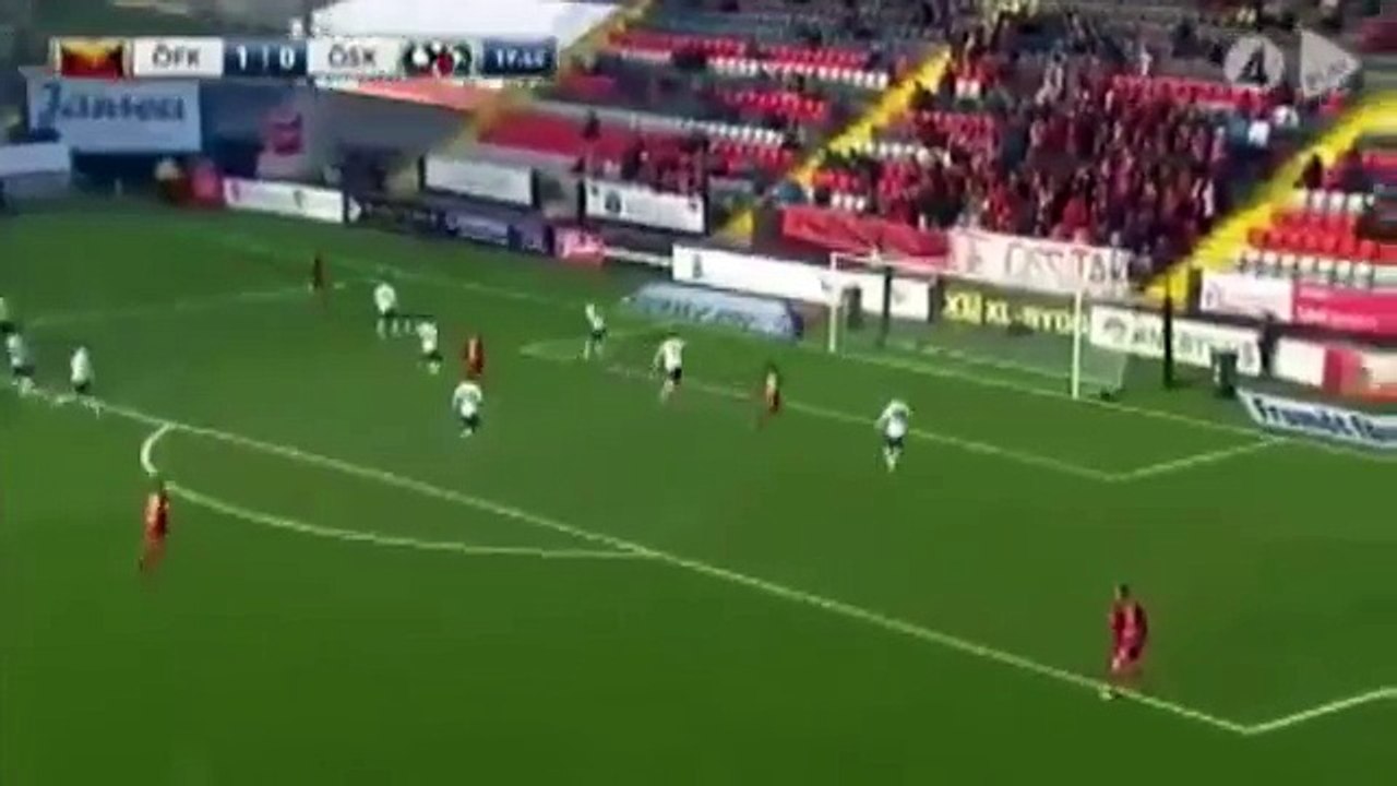 Ostersunds 2:0 Oerebro (Swedish Allsvenskan. 14 October 2017)