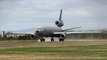 McDonnell Douglas KC-10 Extender Amazing Takeoff from Gander International Airport.