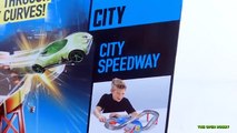 CITY SPEED WAY CRAZY CURVES FROM HOTWHEELS TRACK SETS