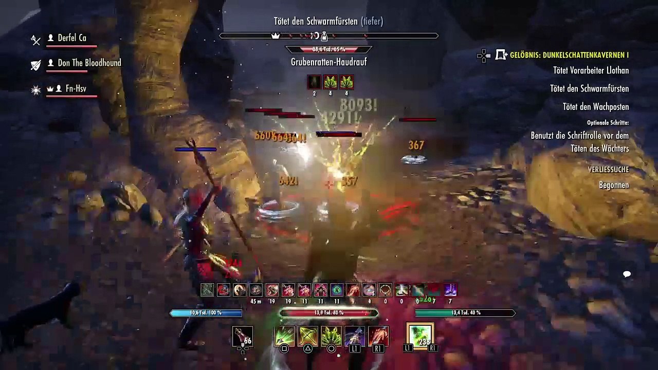 DonAleszandro The Elder Scrolls «-Durch die Veteranen Dunkelschattenkavernen mit dem Bluthund-» (87)