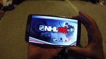 NHL 2K15 HOCKEY ANDROID KITKAT UNBOXING GAMEPLAY SAMSUNG GALAXY NOTE 3 HERO 4 4K VIDEO HD 10/24/new