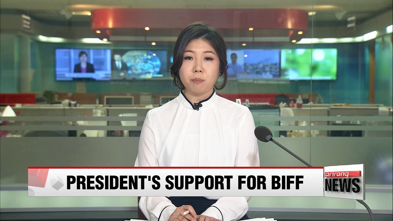 South Korean President Moon vows to protect artistic, editorial independence at Busan Int'l Film Festival