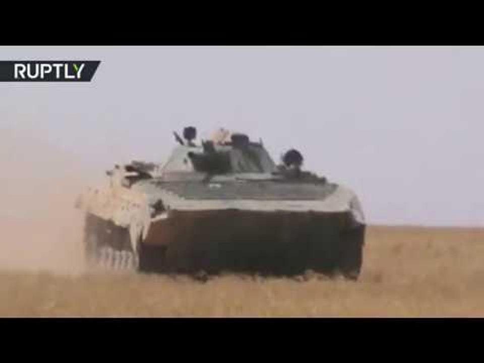 Syrian Army secures new front against ISIS during E. Hama offensive (Raw frontline footage)