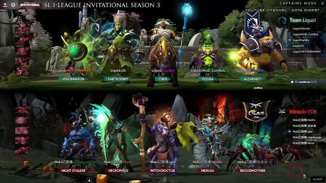 Liquid vs Mineski Starladder 2017 Minor Highlights Dota 2