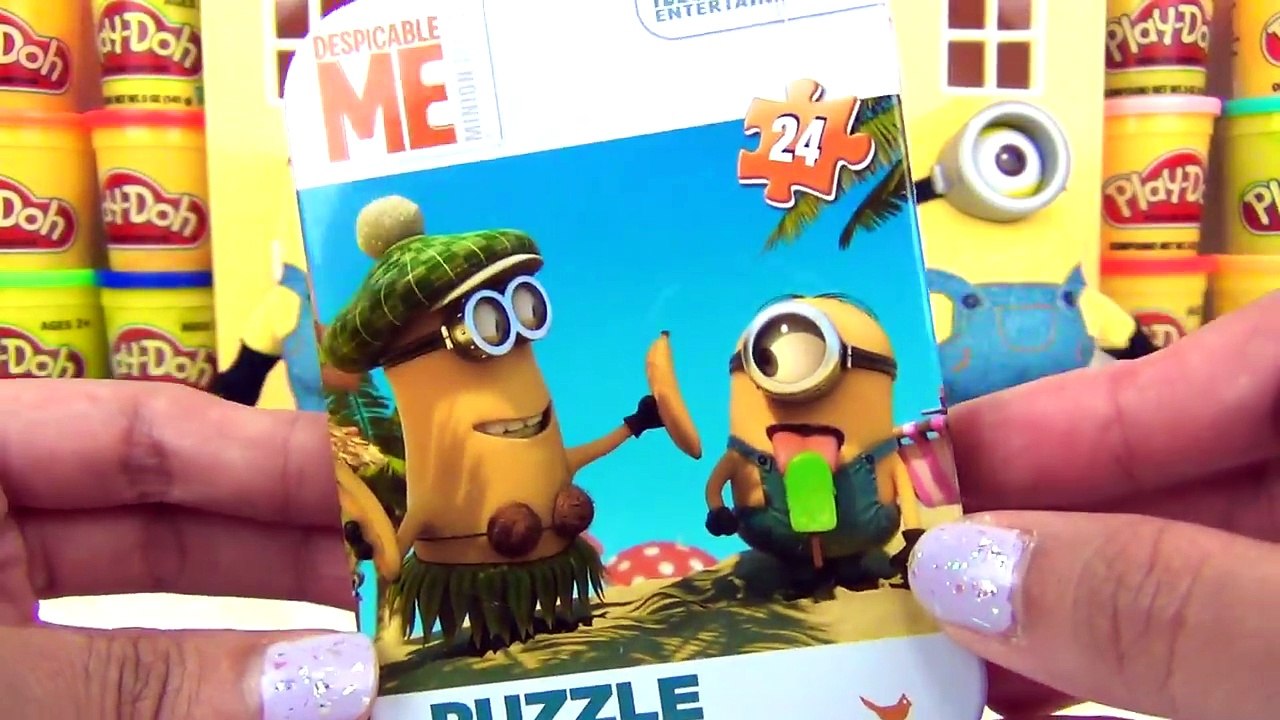 Despicable Me MINIONS Nesting Matryoshka Dolls, Stackable Cups / King Bob, Kevin, Stuart Toys / TUYC