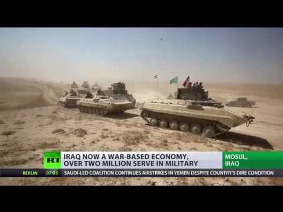Iraq now a war-based economy, with over 2 million serving in military