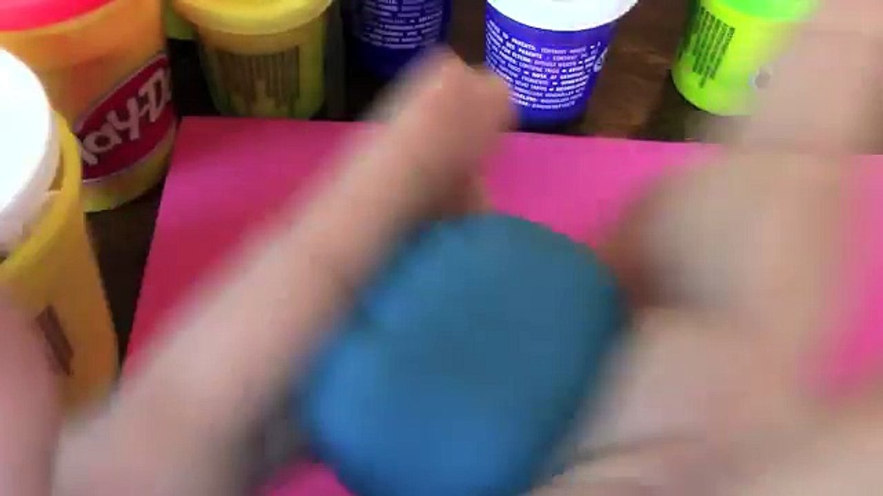 Woolly and Tig play doh