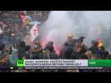 French Unrest: Workers mass protests at Macron's labour reforms turn violent