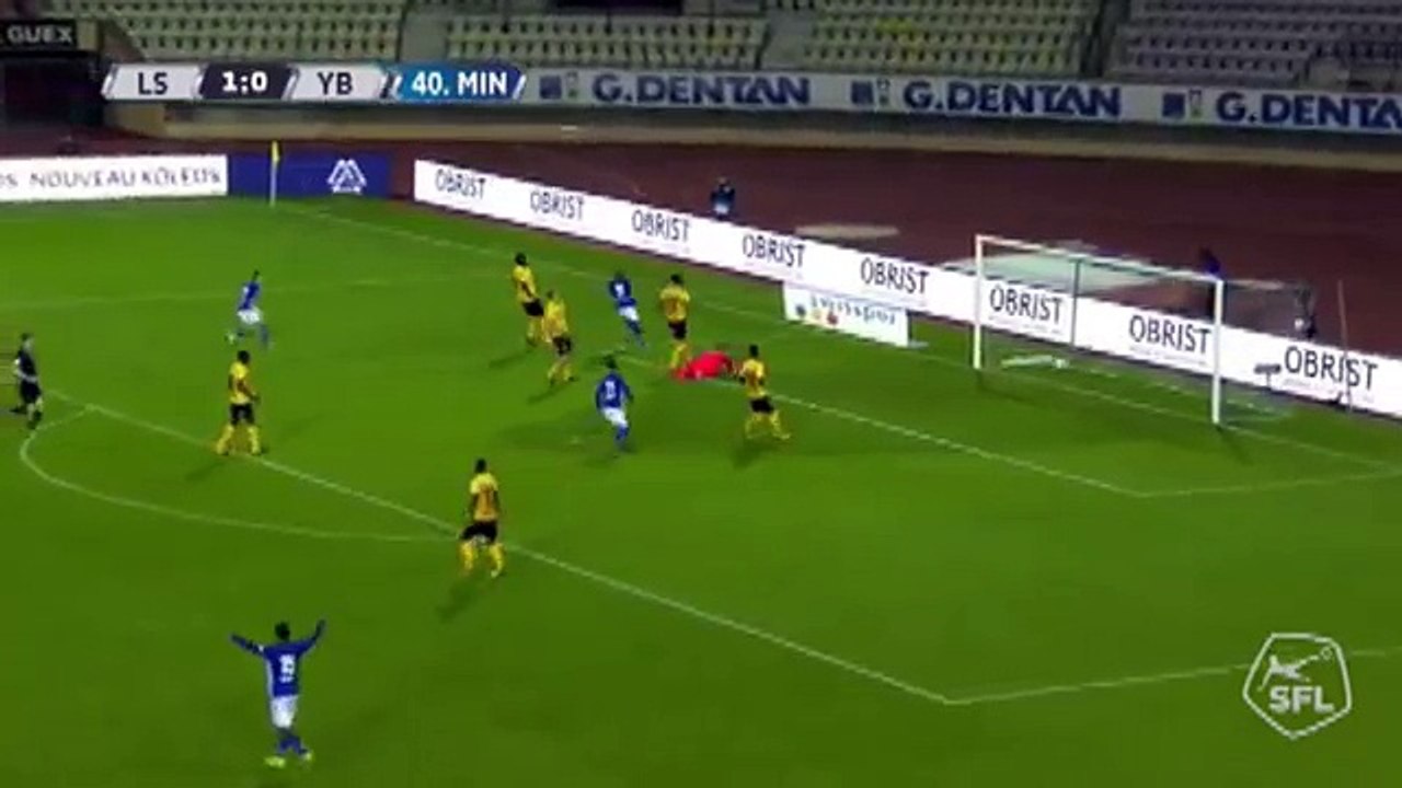 Lausanne 1:0 Young Boys (Swiss Super League. 14 October)