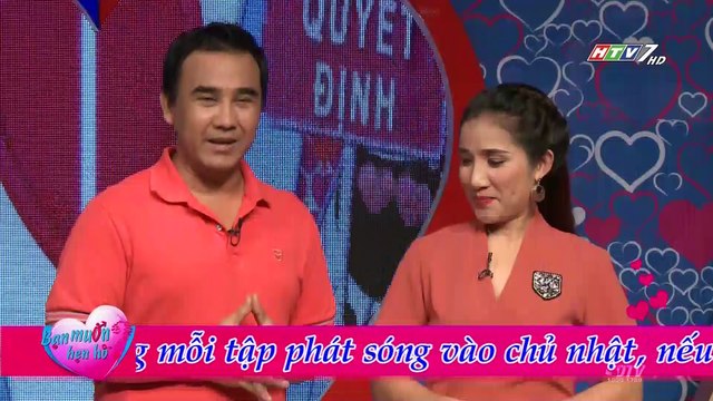 Bạn Muốn Hẹn Hò HTV7 (15/10/2017) - MC : Quyền Linh,Cát Tường