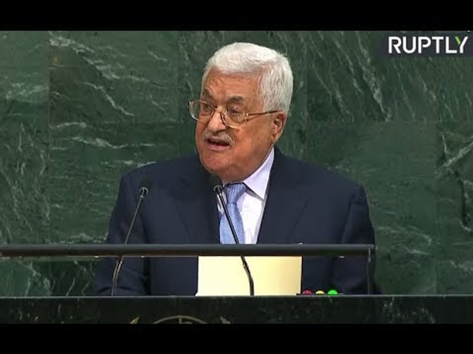 President of the State of Palestine Mahmoud Abbas addresses UNGA (Streamed live)