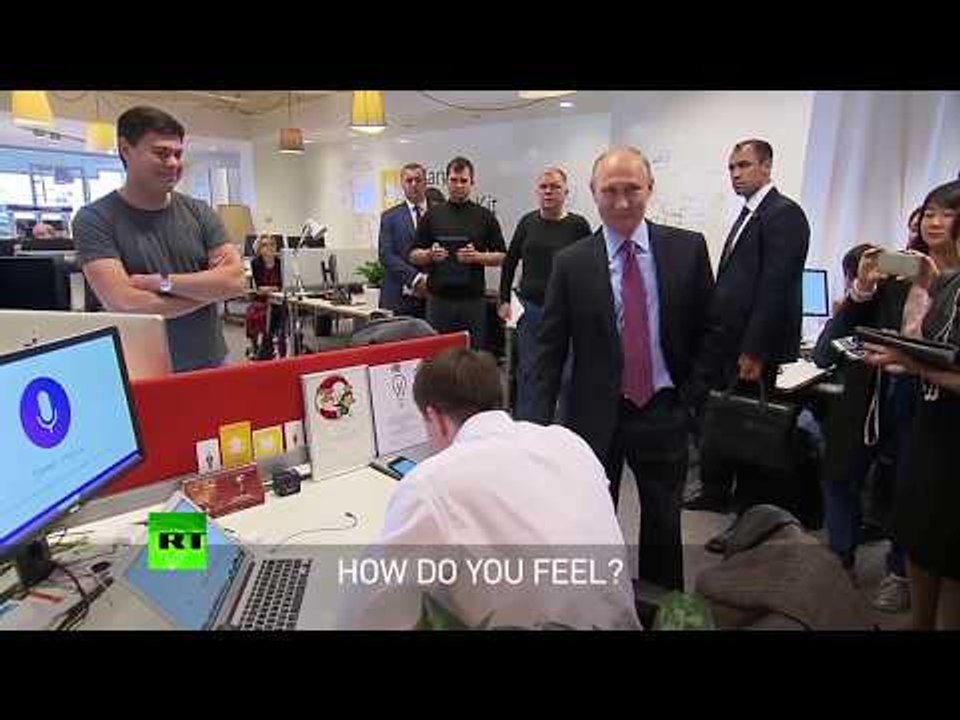 ‘There’s nothing better than cats!' Yandex virtual assistant tells Putin