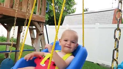 BABY FALLS DOWN STAIRS!!