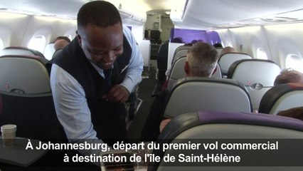 L'île de Sainte-Hélène enfin desservie par un vol commercial