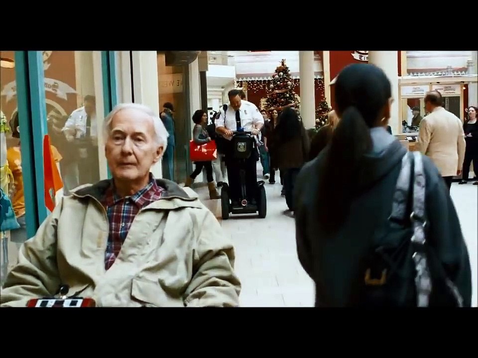 Paul Blart Mall Cop movie funny scene - Reckless drive inside the mall