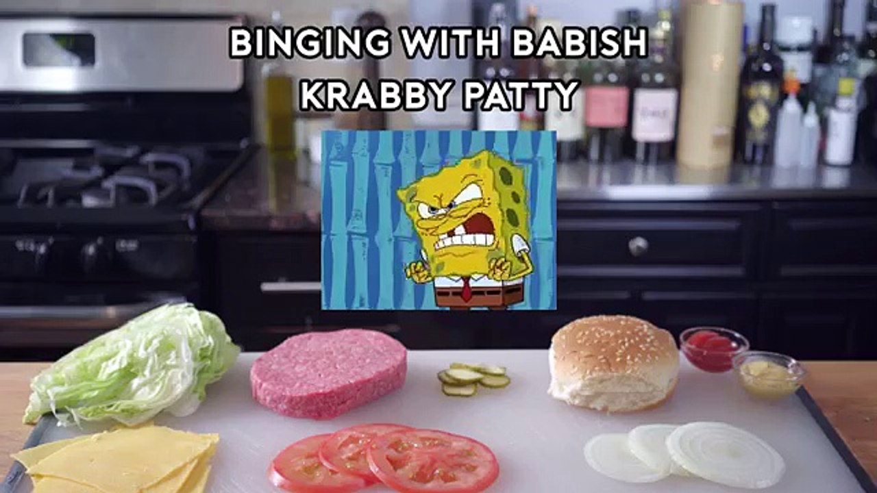 Binging with Babish: Krabby Patty from Spongebob Squarepants