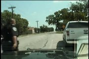 Rookie Cop Crashes into Suspect During Traffic Stop [Funny]