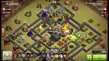 Clash Of Clans | Hog   Pekka HoPe / GoHoPe 3 Star Strategy at Th9 / Th8 Pints and Pekkas