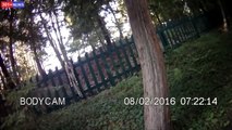 Bodycam Shows Cop Help Deer Stuck On Fence In Funny Pose