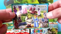 Kinder Surprise 6 Surprise Eggs Shrek The Third