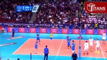 TOP 50 Best Volleyball Attacks Over The Line | Line Spike | Line Shot