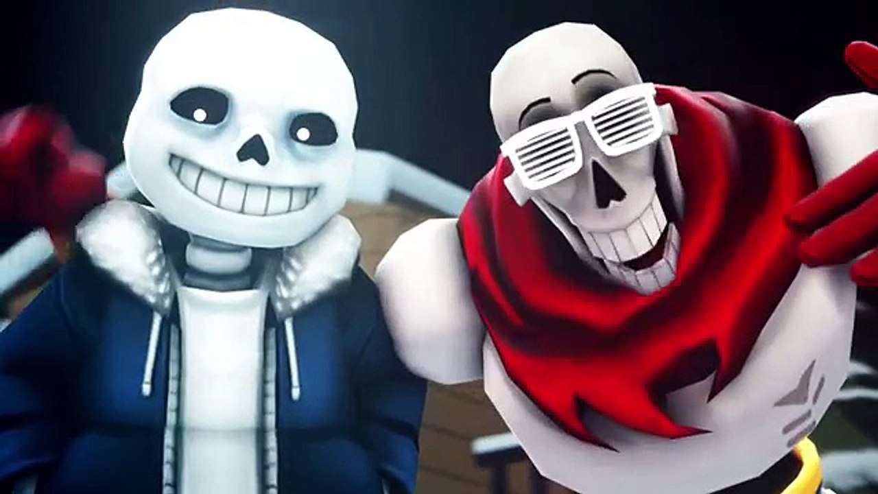 Sans and Papyrus Song - An Undertale Rap by JT Machinima To The Bone [SFM]
