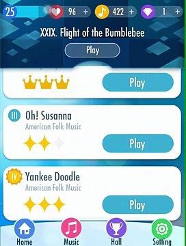 Piano tiles 2 | Flight of the bumblebee former world record | 2106 tiles | 3 crowns
