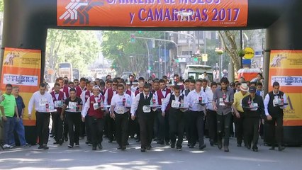 Buenos Aires holds annual waiter race